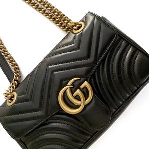 GUCCI Small Marmont Shoulder Bag
